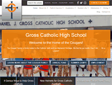Tablet Screenshot of grosscatholic.org